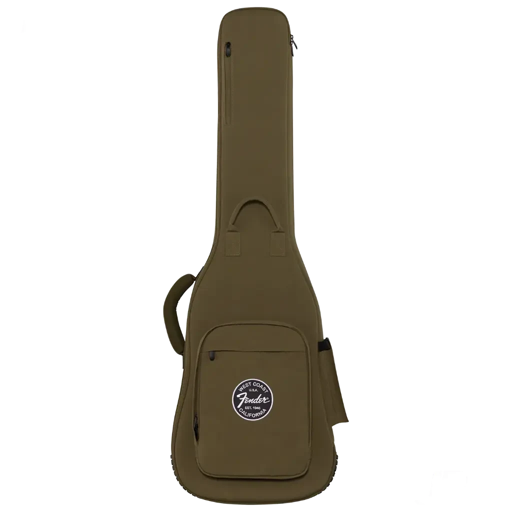 Funda Fender Troubador para Bajo Eléctrico Verde Olivo