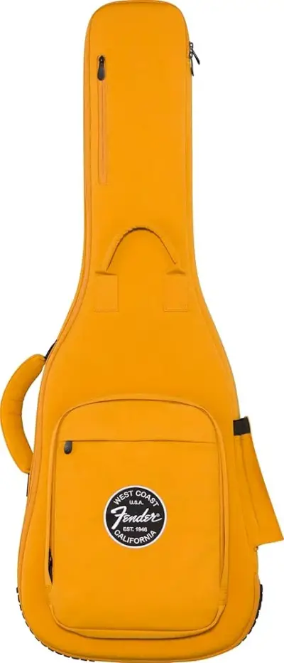 Funda Fender Troubadour para guitarra eléctrica color amarillo Butterscotch