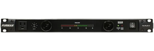 Furman PL-PLUS C - Acondicionador de Energía 15 A con Voltímetro