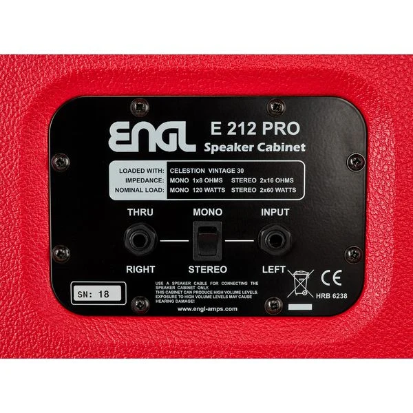 Gabinete ENGL 412 XXL 40th Aniversario 4x12" - Imagen 4