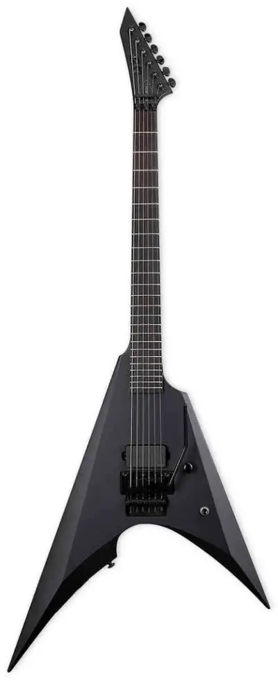 Guitarra eléctrica ESP LTD Arrow Black Metal Satin