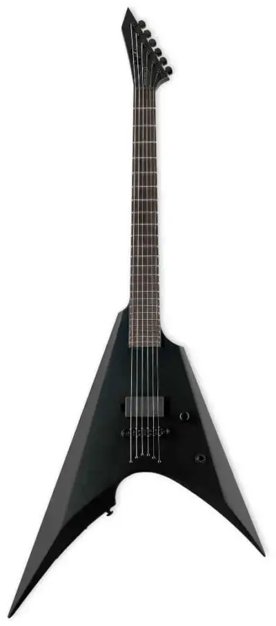 Guitarra eléctrica LTD Arrow NT Black Metal