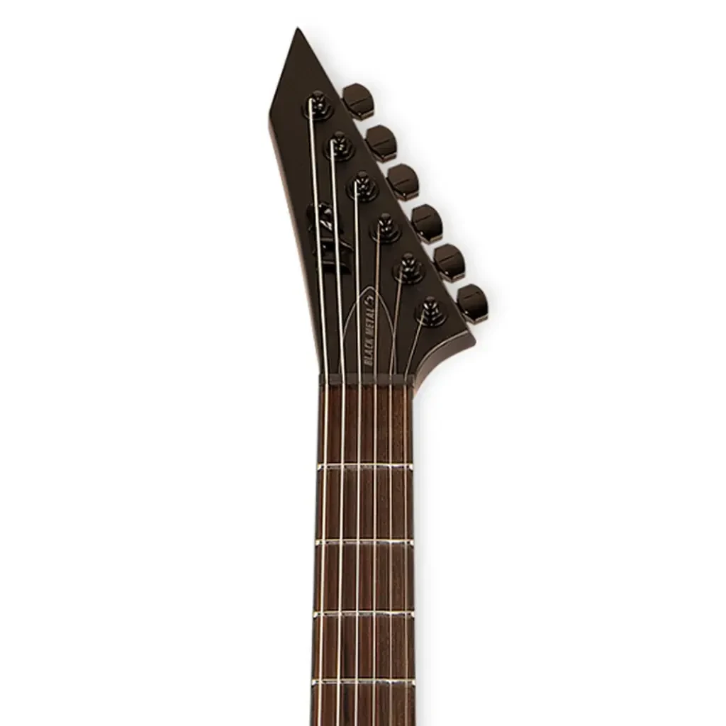 Guitarra eléctrica LTD Arrow NT Black Metal - Imagen 4