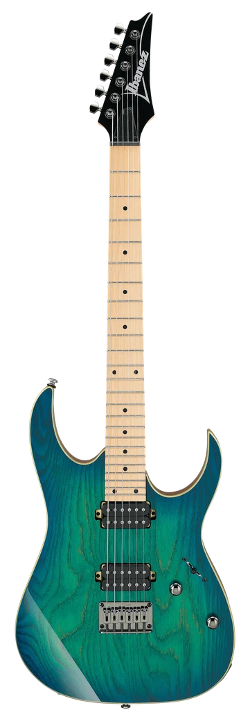 Guitarra eléctrica azul sombreado Ibanez RG421AHM