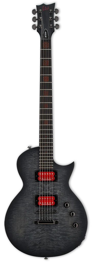 Guitarra eléctrica barítono ESP LTD BB-600 See Thru Black Sunburst Satin