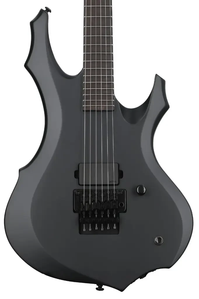 Guitarra eléctrica LTD LFBKMBLKS Black Satin - Imagen 4
