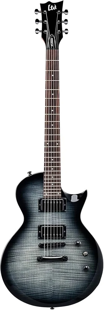 Guitarra eléctrica Charcoal Burst LTD EC-200DX