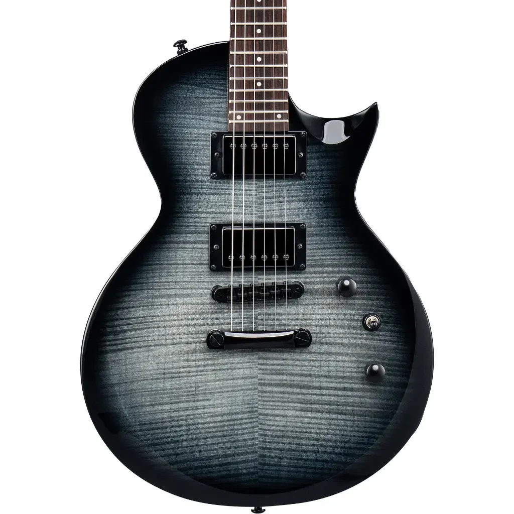 Guitarra eléctrica Charcoal Burst LTD EC-200DX - Imagen 2
