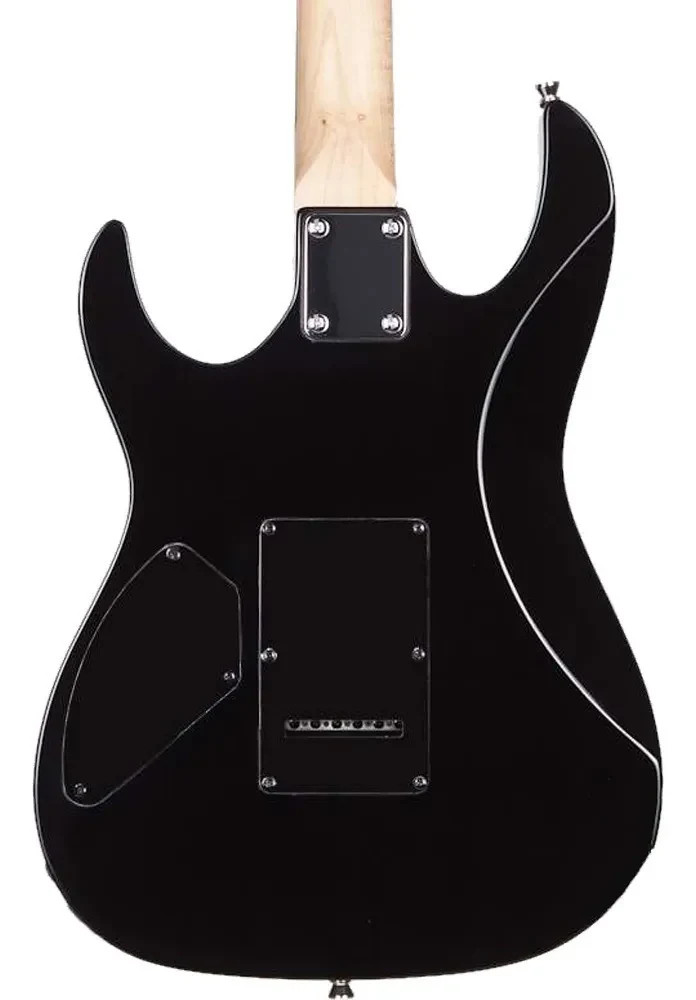 Guitarra eléctrica Ibanez GRX70QATKS color negro transparente - Imagen 3
