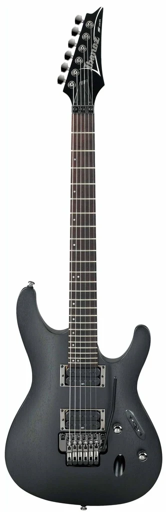 Guitarra eléctrica Ibanez S520-WK color negro veteado