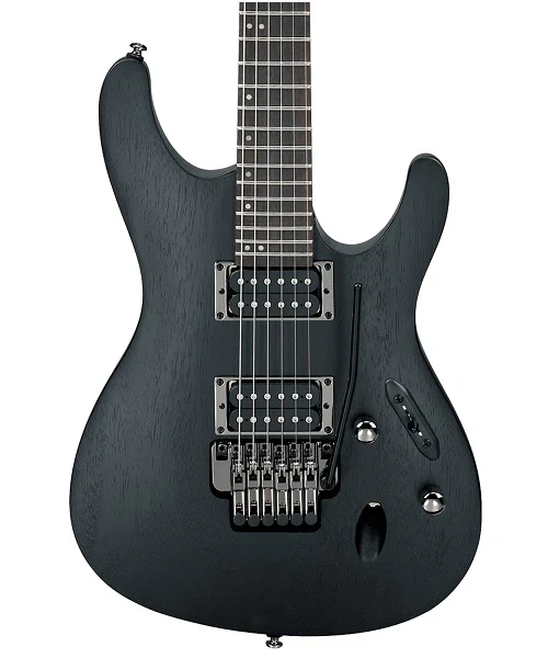 Guitarra eléctrica Ibanez S520-WK color negro veteado - Imagen 2