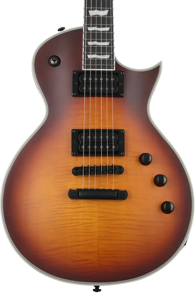Guitarra eléctrica ESP LTD EC-1000T CTM Tobacco Sunburst Satin - Imagen 2