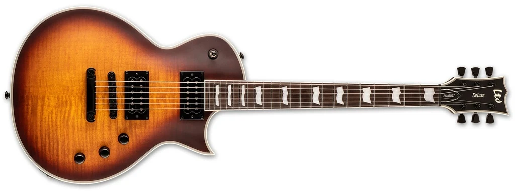 Guitarra eléctrica ESP LTD EC-1000T CTM Tobacco Sunburst Satin - Imagen 4