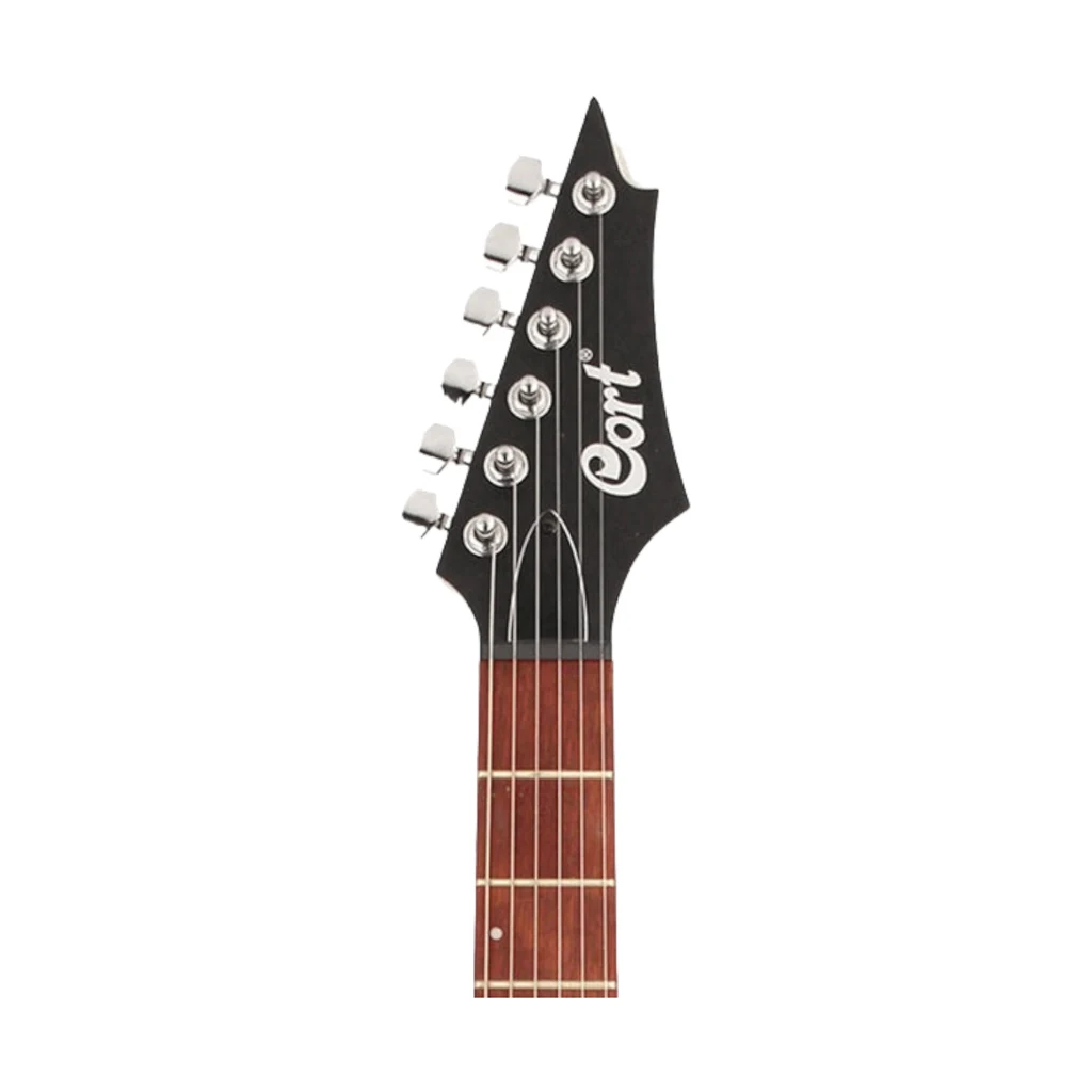 Guitarra eléctrica Cort X100 Open Pore Black - Imagen 4
