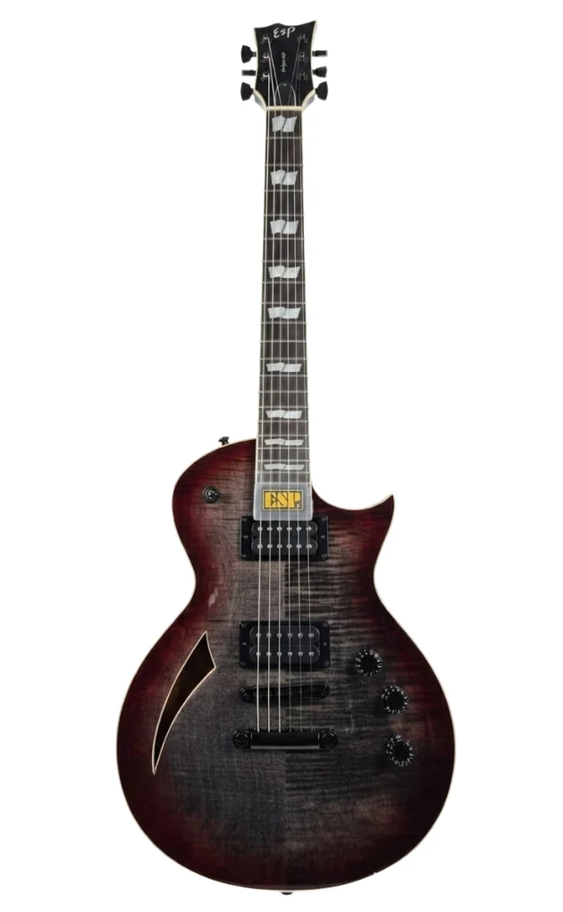 Guitarra eléctrica ESP E-II EC FM BB Custom