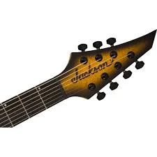 Guitarra eléctrica de 7 cuerdas Jackson Pro Plus Series Dinky MDK Evertune 7 Gold Sparkle - Imagen 5