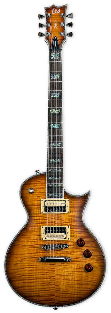 Guitarra eléctrica LTD EC-1000 Amber Sunburst