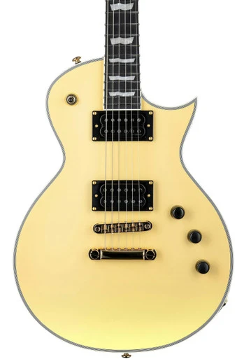Guitarra eléctrica LTD EC-1000 Vintage Gold Satin - Imagen 2