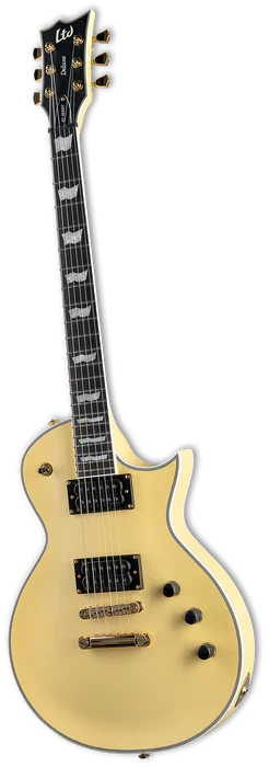 Guitarra eléctrica LTD EC-1000 Vintage Gold Satin - Imagen 3