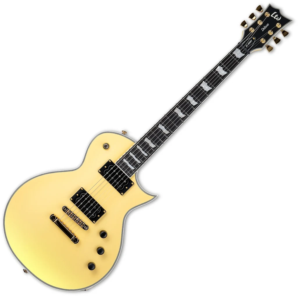 Guitarra eléctrica LTD EC-1000 Vintage Gold Satin - Imagen 6