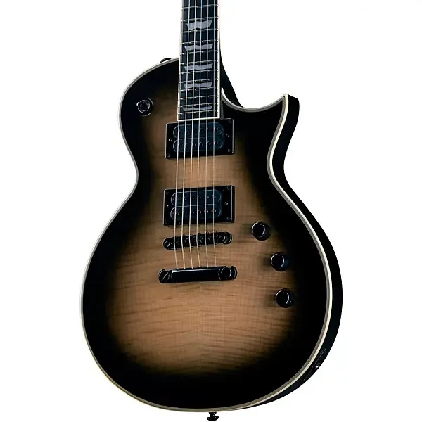 Guitarra eléctrica EC-1000T Black Natural Burst LTD - Imagen 5