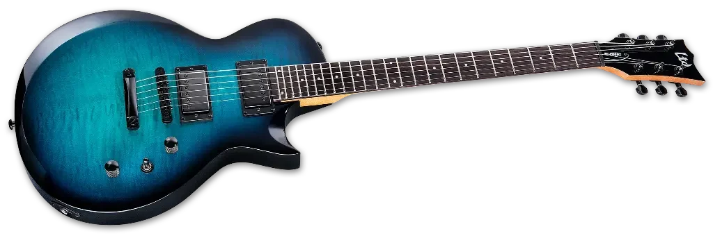 Guitarra eléctrica EC-200DX azul LTD - Imagen 2