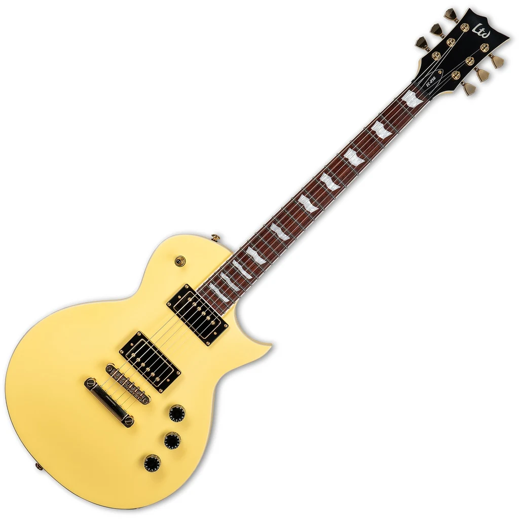 Guitarra eléctrica EC-256 Vintage Gold Satin - Imagen 2