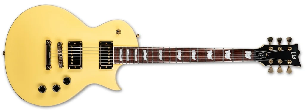 Guitarra eléctrica EC-256 Vintage Gold Satin - Imagen 3