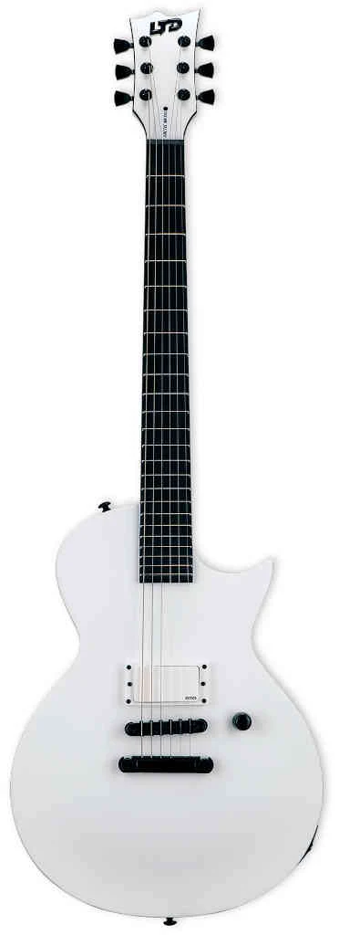 Guitarra eléctrica LTD EC-Arctic Metal Snow White Satin