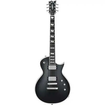Guitarra eléctrica ESP E-II Eclipse Black Satin