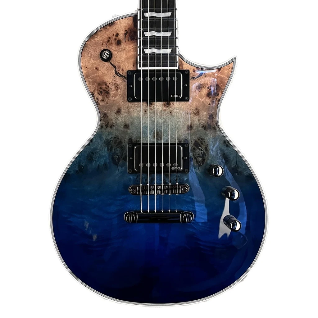 Guitarra eléctrica ESP E-II Eclipse Blue Natural Fade - Imagen 2