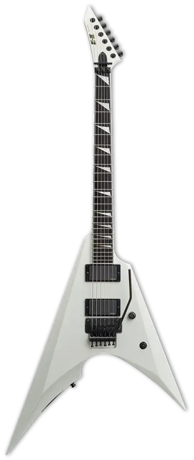 Guitarra eléctrica ESP E-II Arrow Snow White