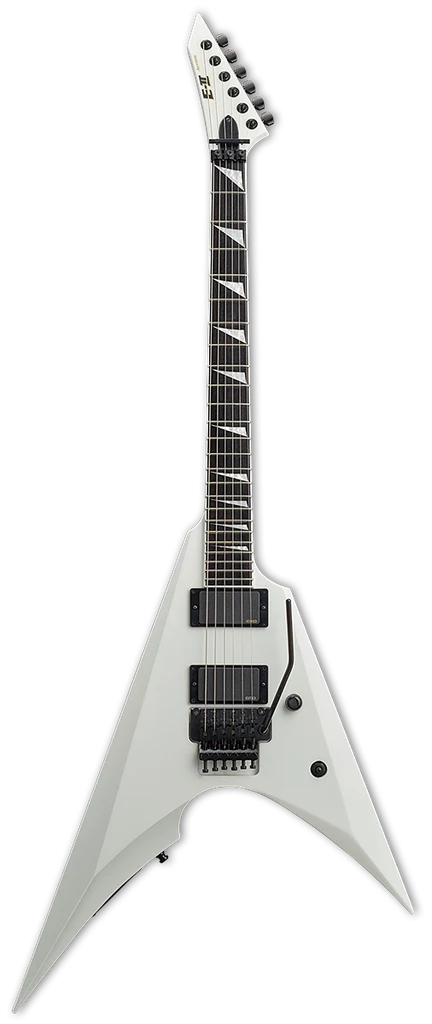 Guitarra eléctrica ESP E-II Arrow Snow White