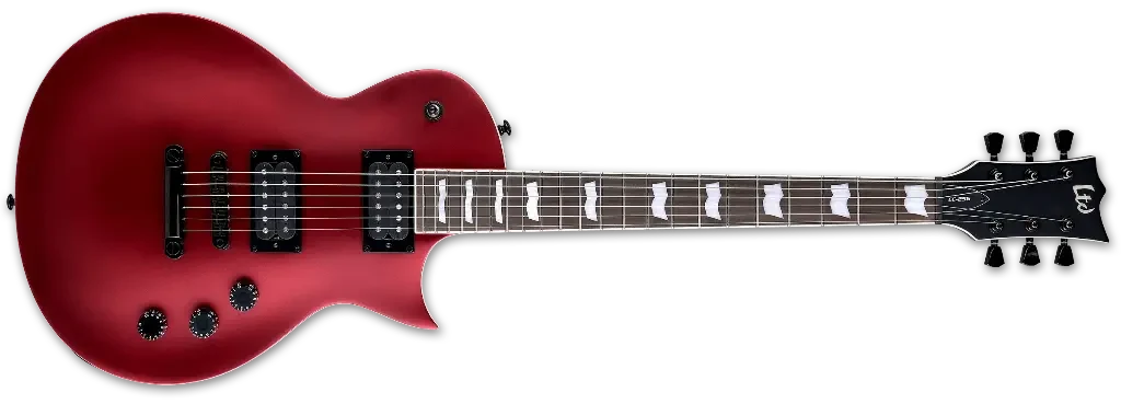 Guitarra eléctrica ESP LTD EC-256 Candy Apple Red Satin - Imagen 3