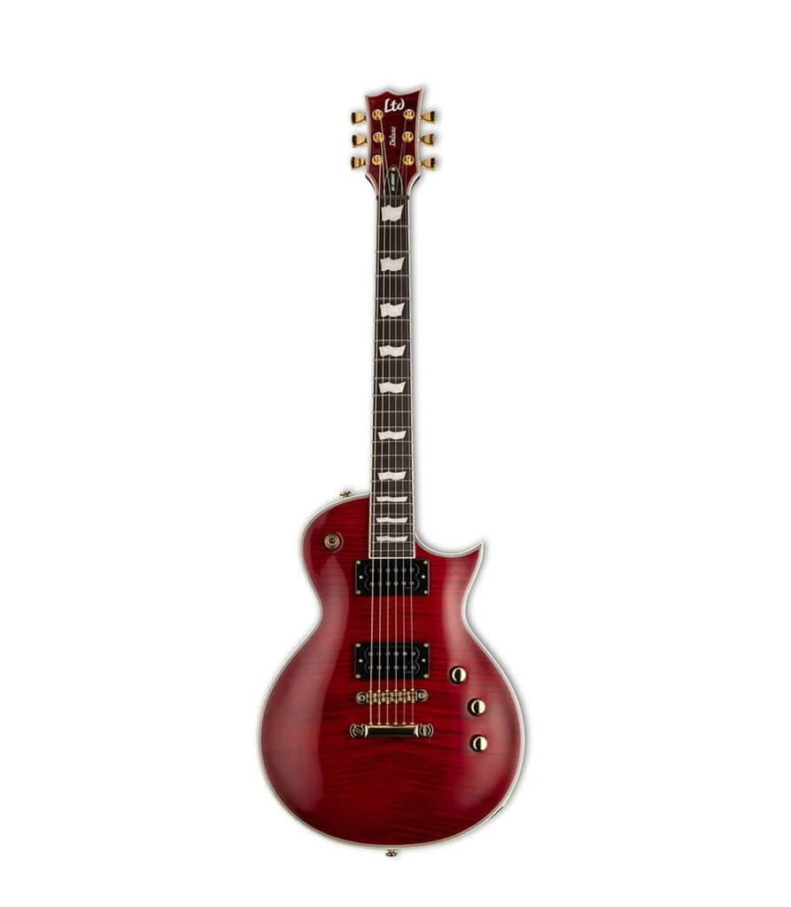 Guitarra eléctrica ESP LTD EC-1000T CTM FM See Thru Black Cherry - Imagen 3