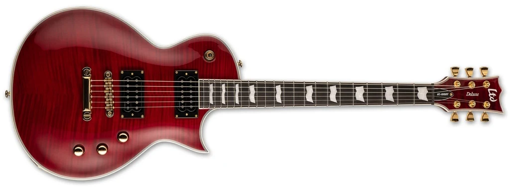 Guitarra eléctrica ESP LTD EC-1000T CTM FM See Thru Black Cherry - Imagen 4