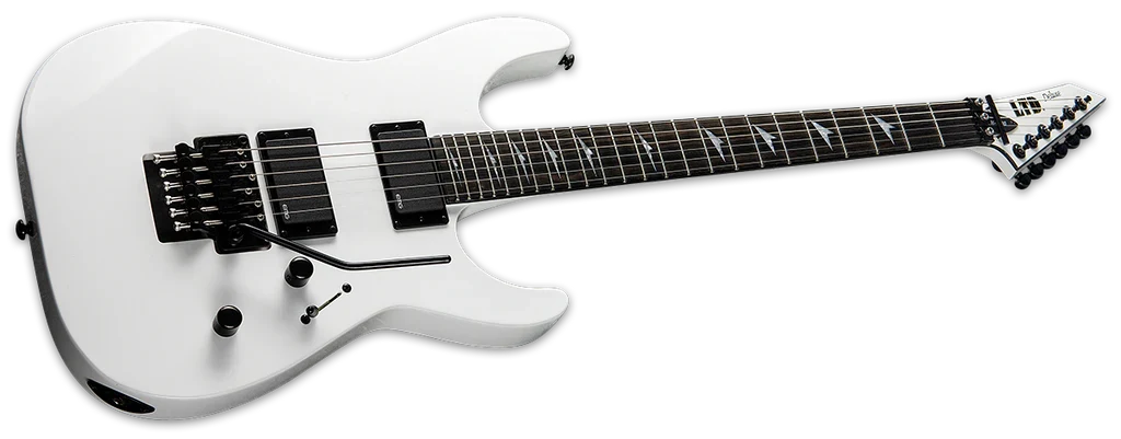 Guitarra eléctrica ESP LTD M-1000 Floyd Snow White - Imagen 3