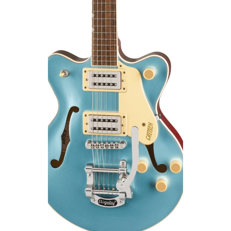 Guitarra eléctrica Gretsch G2655T Streamliner Center Block Jr. Doble Corte con Bigsby, Diapasón de Laurel, Arctic Blue - Imagen 4