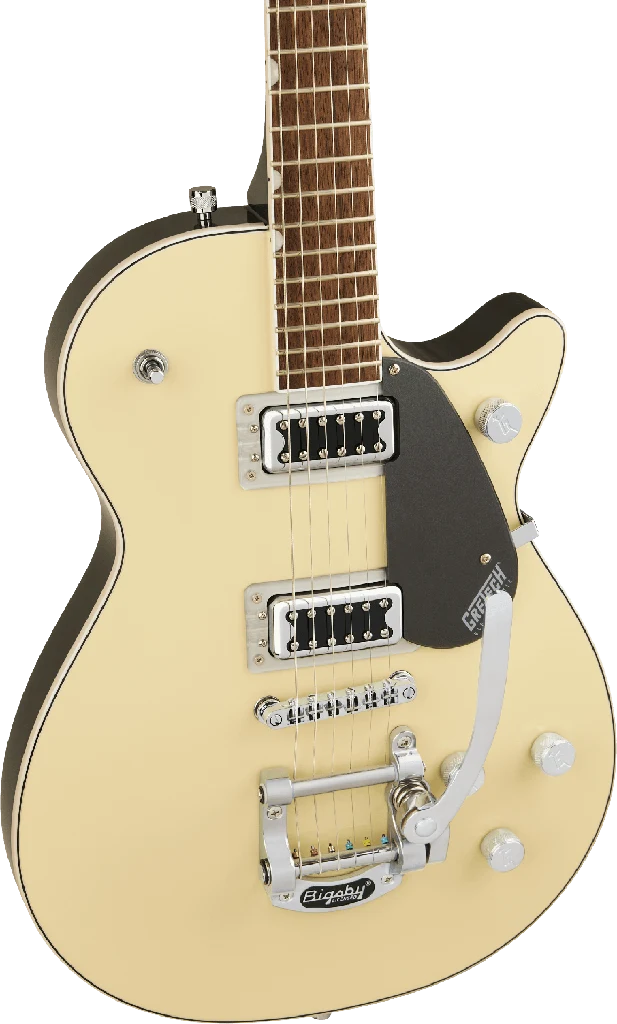 Guitarra eléctrica Gretsch G5230T Electromatic Jet Single-Cut con Bigsby Vintage White/London Gray - Imagen 3