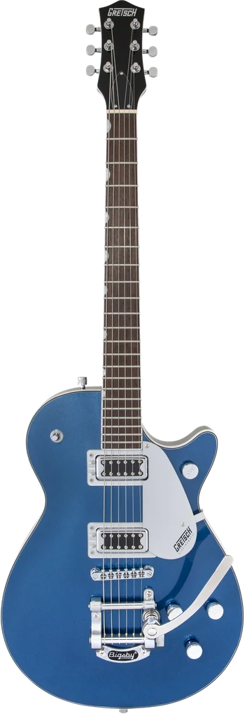 Guitarra eléctrica Gretsch G5230T EMTC Jet Single Cut con Bigsby azul aleutiano
