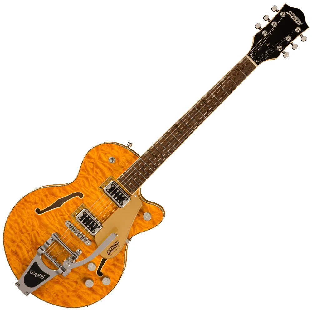 Guitarra eléctrica Gretsch G5655T-QM Electromatic Center Block Jr. Single-Cut de arce acolchado con Bigsby Speyside - Imagen 2