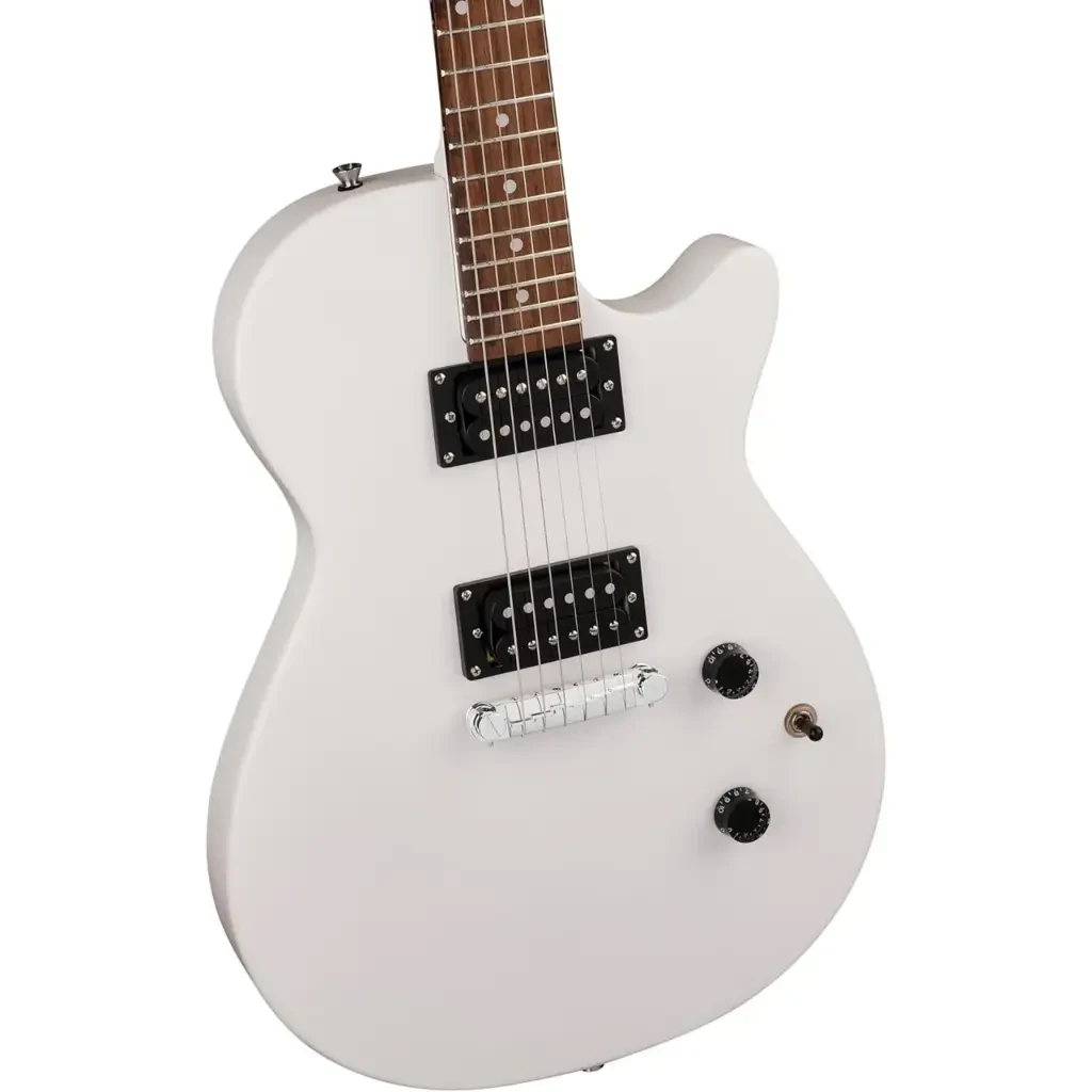Guitarra eléctrica Gretsch Jet Club en acabado blanco relámpago - Imagen 4