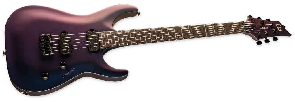 Guitarra eléctrica H-1001 Violet Andromeda Satin LTD - Imagen 2