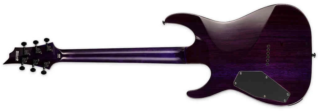 Guitarra eléctrica LTD H-200FM See Thru Purple - Imagen 3