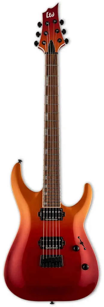 Guitarra eléctrica H-400 Crimson Fade Metalic LTD