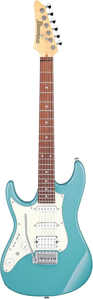 Guitarra eléctrica Ibanez AZES40L en color azul pastel