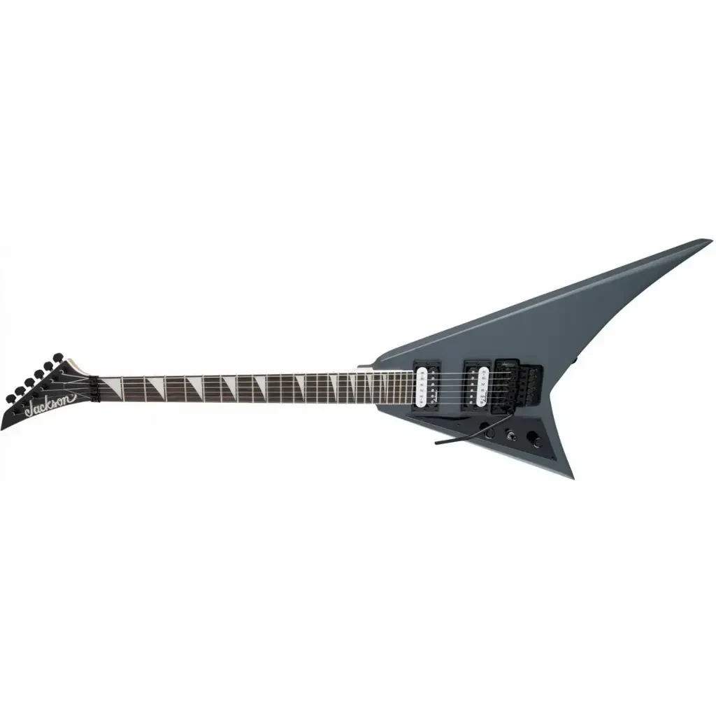 Guitarra eléctrica Jackson JS Series Rhoads JS32 zurda color gris satinado - Imagen 2