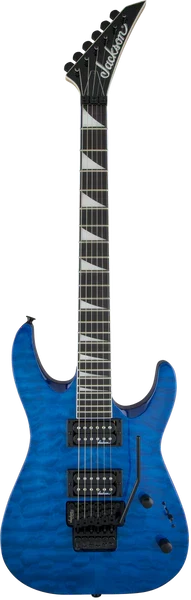 Guitarra eléctrica Jackson JS32Q DKA AH FB TR Blue