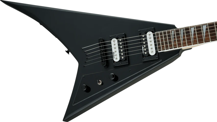 Guitarra eléctrica Jackson Rhoads JS32T con diapasón de Amaranth y acabado Satin Black - Imagen 2