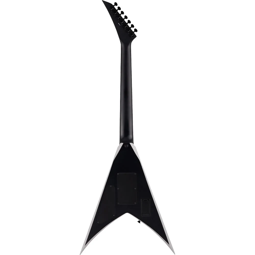Guitarra eléctrica Jackson X Series King V KVX-MG7 negro satinado con biseles gris - Imagen 3